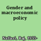 Gender and macroeconomic policy