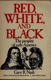 Red, white, and black : the peoples of early America /