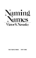 Naming names /