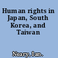 Human rights in Japan, South Korea, and Taiwan