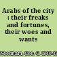 Arabs of the city : their freaks and fortunes, their woes and wants /