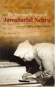 The essential writings of Jawaharlal Nehru /