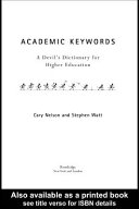 Academic keywords a devil's dictionary for higher education /