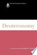 Deuteronomy : a commentary /