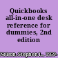 Quickbooks all-in-one desk reference for dummies, 2nd edition