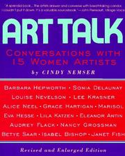 Art talk : conversations with 15 women artists /