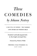 Three comedies /