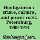 Hooliganism : crime, culture, and power in St. Petersburg, 1900-1914 /