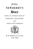 Julia Newberry's diary /