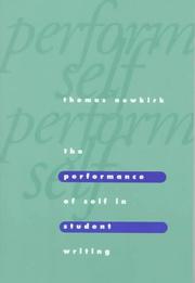 The performance of self in student writing /