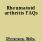 Rheumatoid arthritis FAQs