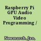 Raspberry Pi GPU Audio Video Programming /