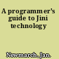 A programmer's guide to Jini technology