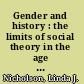 Gender and history : the limits of social theory in the age of the family /