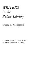 Writers in the public library /