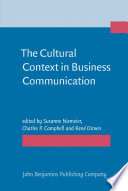 The cultural context in business communication