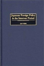 Japanese foreign policy in the interwar period /