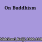 On Buddhism