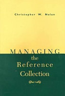 Managing the reference collection /