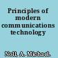 Principles of modern communications technology