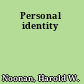 Personal identity