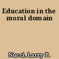 Education in the moral domain