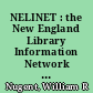 NELINET : the New England Library Information Network / by William R. Nugent