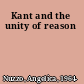 Kant and the unity of reason
