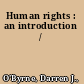 Human rights : an introduction /