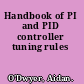 Handbook of PI and PID controller tuning rules
