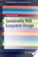 Sustainable web ecosystem design /