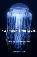 All thoughts are equal : Laruelle and nonhuman philosophy /