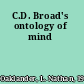 C.D. Broad's ontology of mind