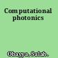 Computational photonics