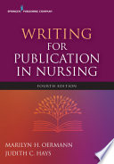 Writing for publication in nursing /