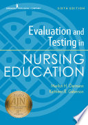 Evaluation and testing in nursing education /