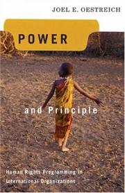 Power and principle : human rights programming in international organizations /