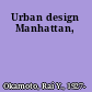 Urban design Manhattan,