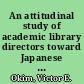 An attitudinal study of academic library directors toward Japanese management /