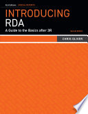 Introducing RDA : a guide to the basics after 3R /