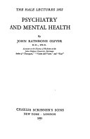 Psychiatry and mental health,