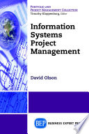 Information systems project management /