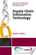 Supply chain information technology