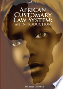 African customary law : an introduction /