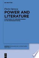 Power and literature : strategies of subversiveness in the Romanian novel /