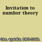 Invitation to number theory