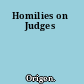 Homilies on Judges
