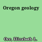 Oregon geology