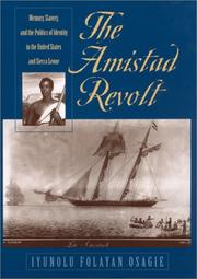 The Amistad revolt : memory, slavery, and the politics of identity in the United States and Sierra Leone /