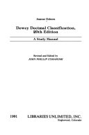 Dewey decimal classification, 20th edition : a study manual /